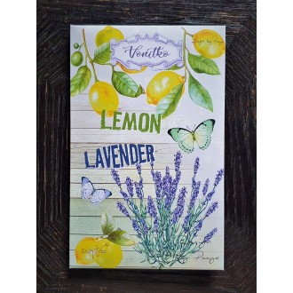 Lemon and lavender