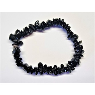 Bracelet Black agate - Power